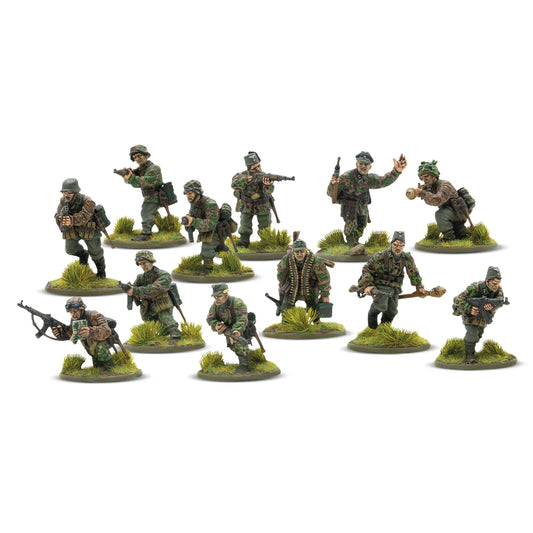 Warlord Games The Reich's Praetorians – Sd.Kfz. 251/10 półgąsienicowy dowódcy z działkiem 37mm, kamuflaż piaskowy 28mm Bolt Action