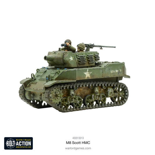M8 Scott HMC z 2 załogantami i karabinem 50 Cal