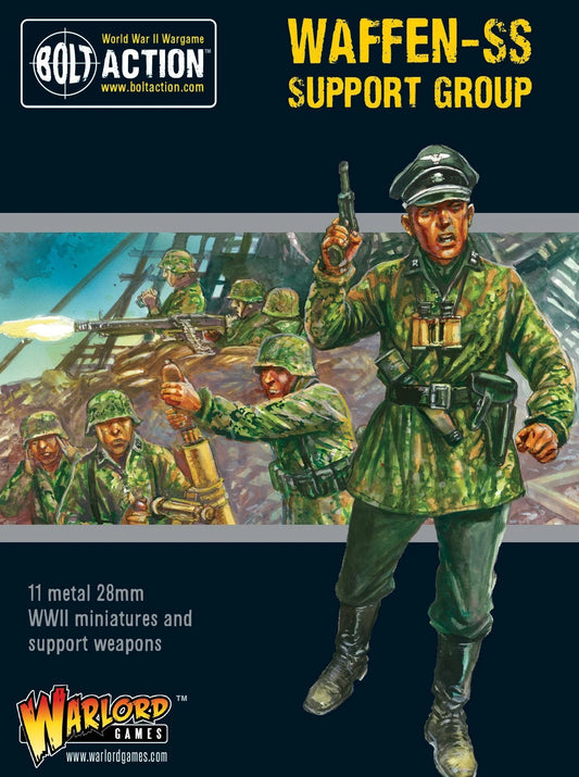 Waffen-SS Support Group Bolt Action 28mm – pudełko front, 402212107