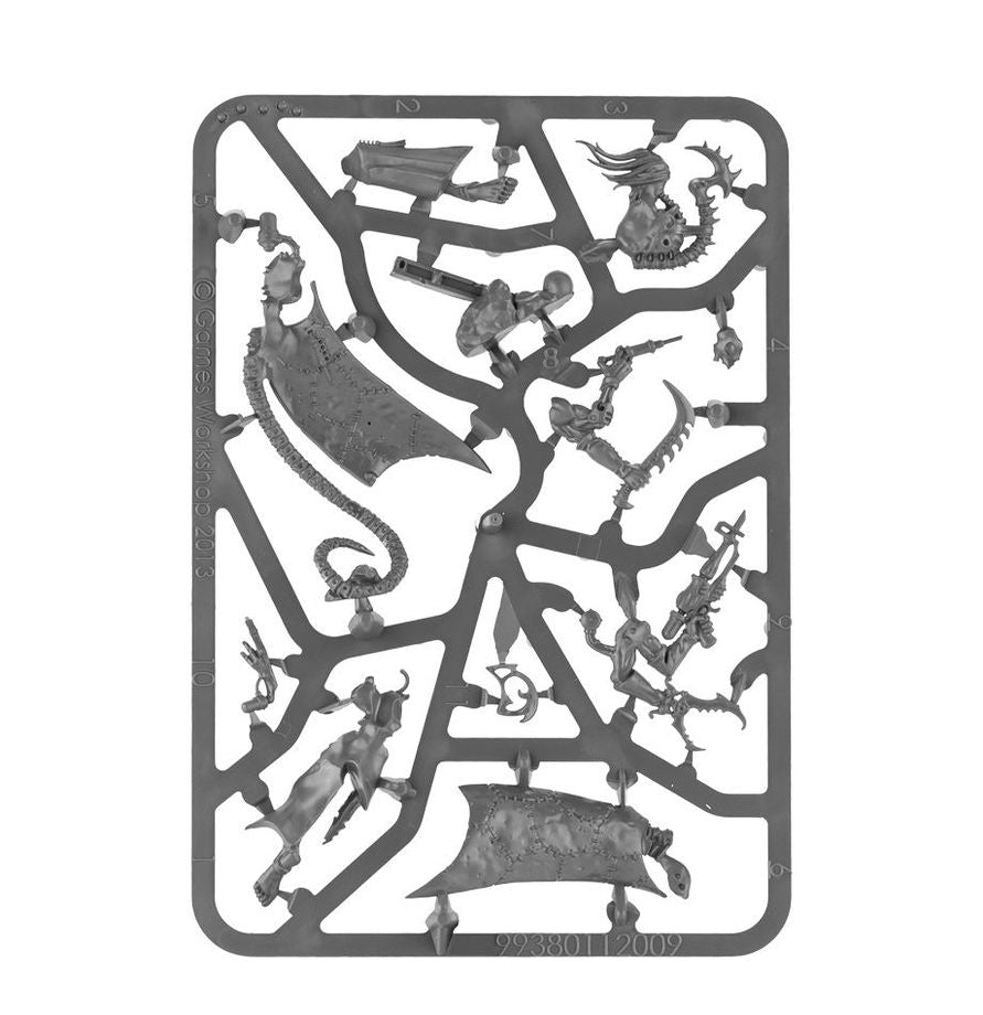 Drukhari Haemonculus - ramka plastikowa z 11 komponentami do montażu Drukhari