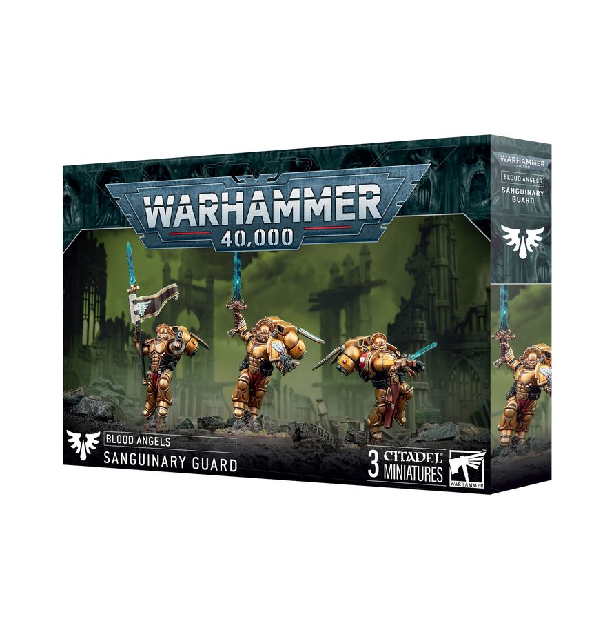 Sanguinary Guard - opakowanie Blood Angels Warhammer 40000 3 Citadel Miniatures Games Workshop
