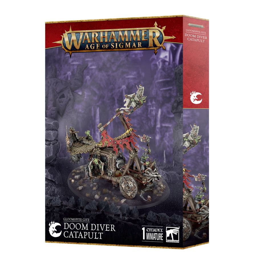 Doom Diver Catapult - opakowanie Warhammer Age of Sigmar Gloomspite Gitz