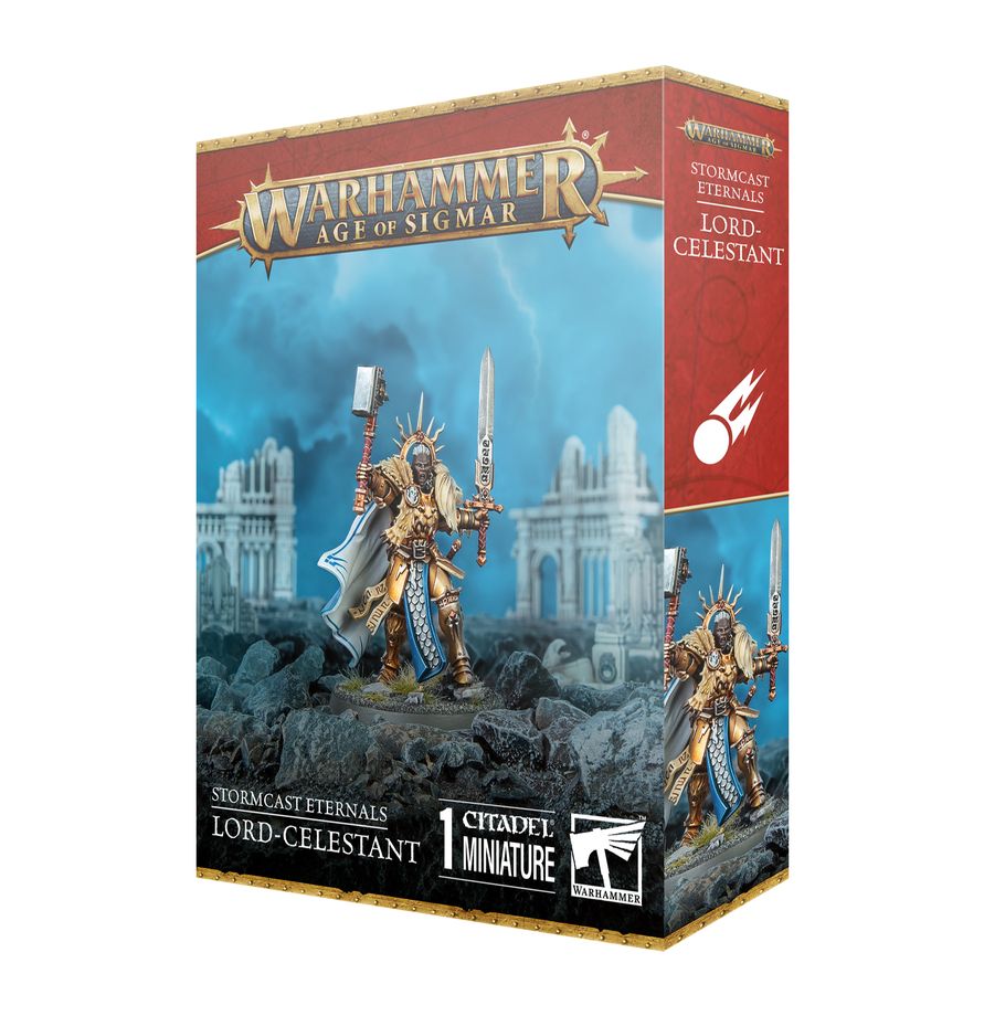 Lord-Celestant - opakowanie Stormcast Eternals Warhammer Age of Sigmar 1 Citadel Miniature Games Workshop