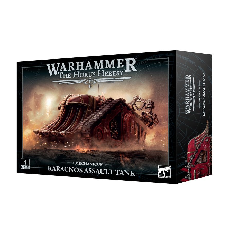 Karacnos Assault Tank - opakowanie Warhammer The Horus Heresy Mechanicum