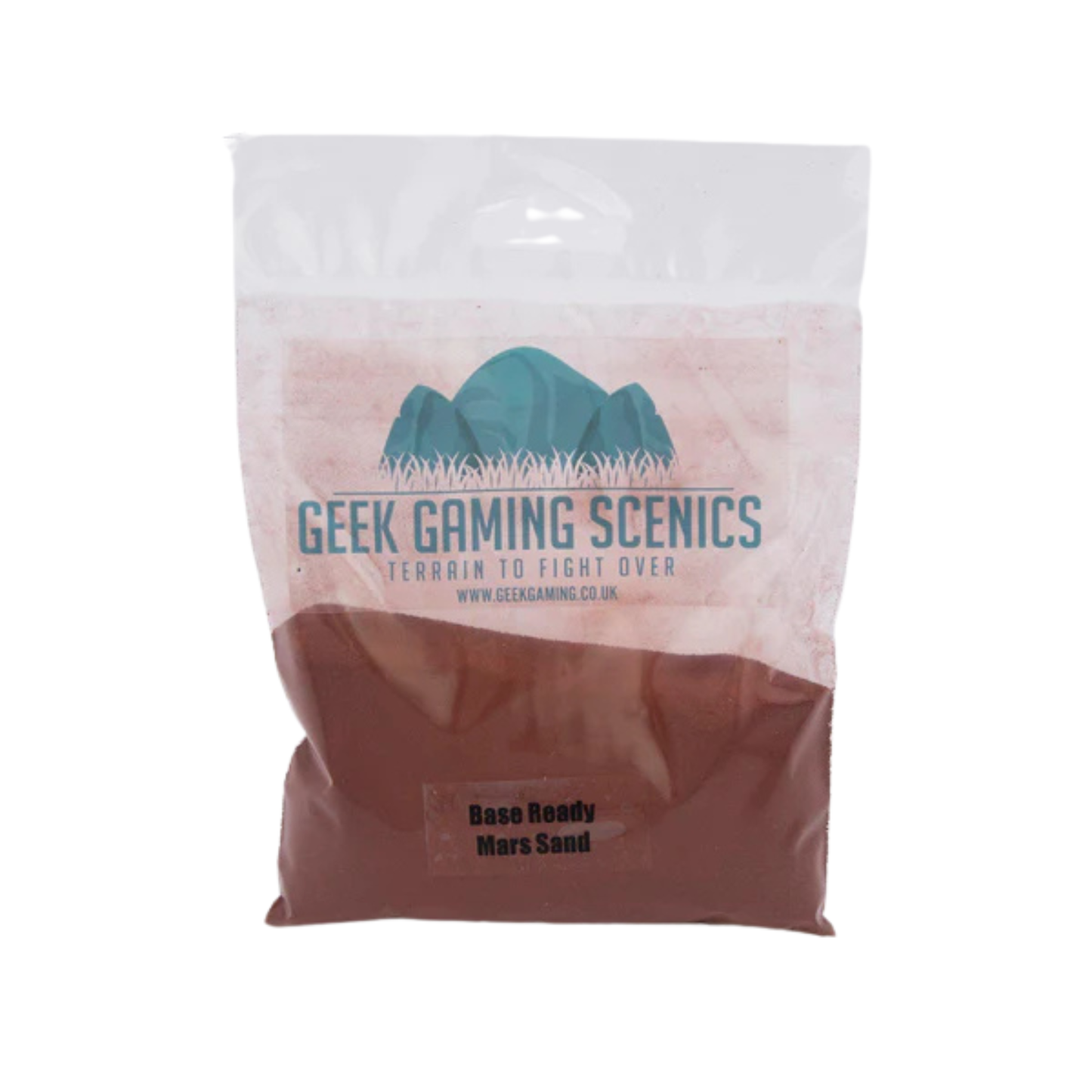 Base Ready Mars Sand Geek Gaming Scenics – torebka z czerwonobrązową mieszanką terenową do podstawek