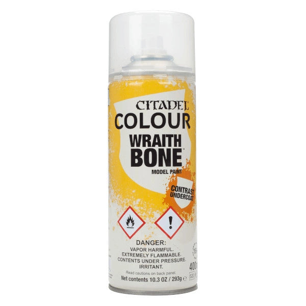 Wraithbone 400ml Citadel Spray - kościany spray do gruntowania figurek Warhammer - Games Workshop