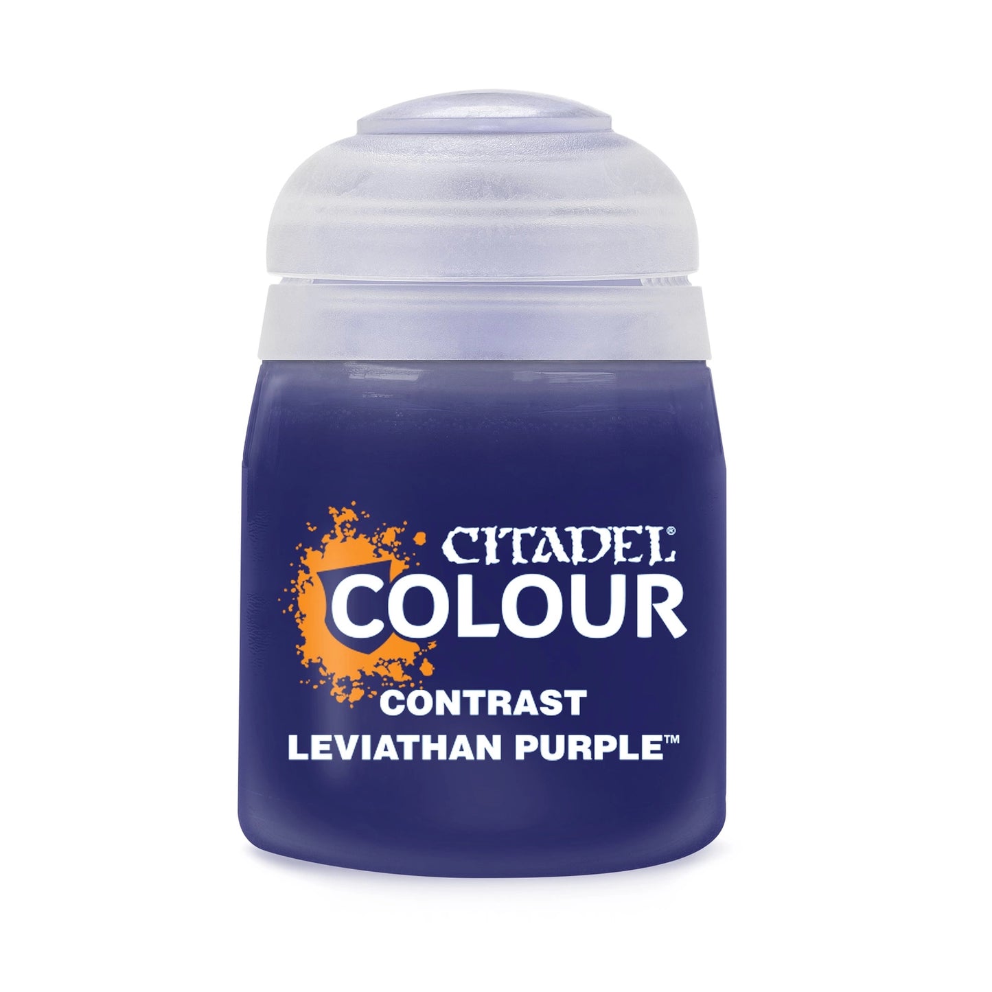 Leviathan Purple 18ml Citadel Contrast - głęboki królewski fiolet farba akrylowa z automatycznym cieniowaniem do figurek Warhammer - Games Workshop