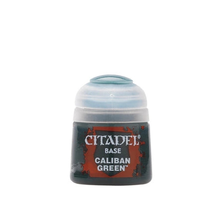 Caliban Green 12ml Citadel Base - głęboki leśny zielony kolor farby akrylowej do figurek Warhammer - Games Workshop