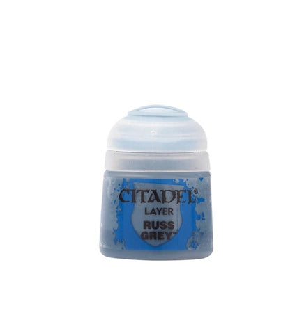 Russ Grey 12ml Citadel Layer - niebieskawo-szary farba akrylowa do figurek Warhammer - Games Workshop