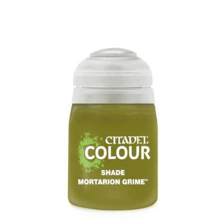 Mortarion Grime 18ml Citadel Shade - brudnozielony odcień farby akrylowej do cieniowania figurek Warhammer - Games Workshop