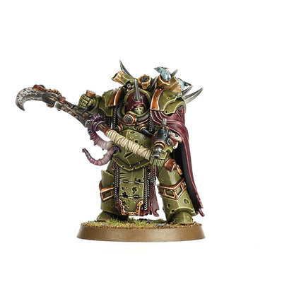 Deathshroud Terminators Death Guard - detale pancerza, plaguespurt gauntlet i dzwony Nurgla - Warhammer 40,000