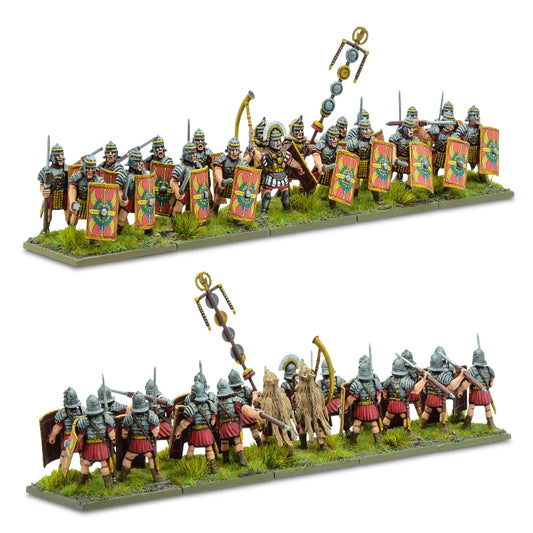 Early Imperial Romans Legionaries Warlord Games – dwa oddziały legionistów, plastik 28mm Hail Caesar
