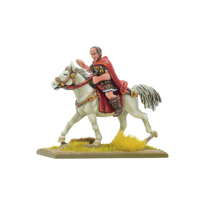 Roman Generals Sulla Gaius Marius Hail Caesar 28mm - Sulla na białym koniu z przodu, 103011112