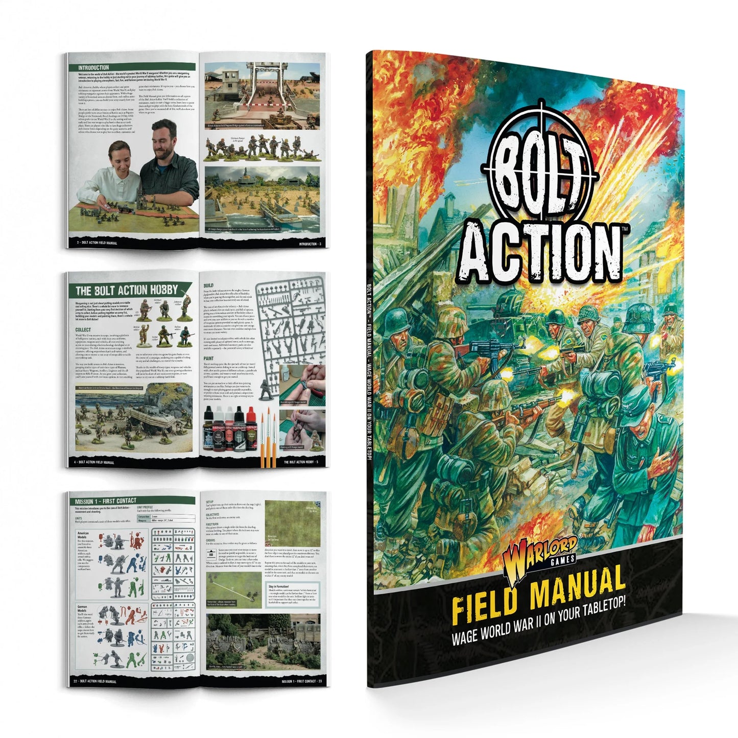 Książka zasad Bolt Action Field Manual