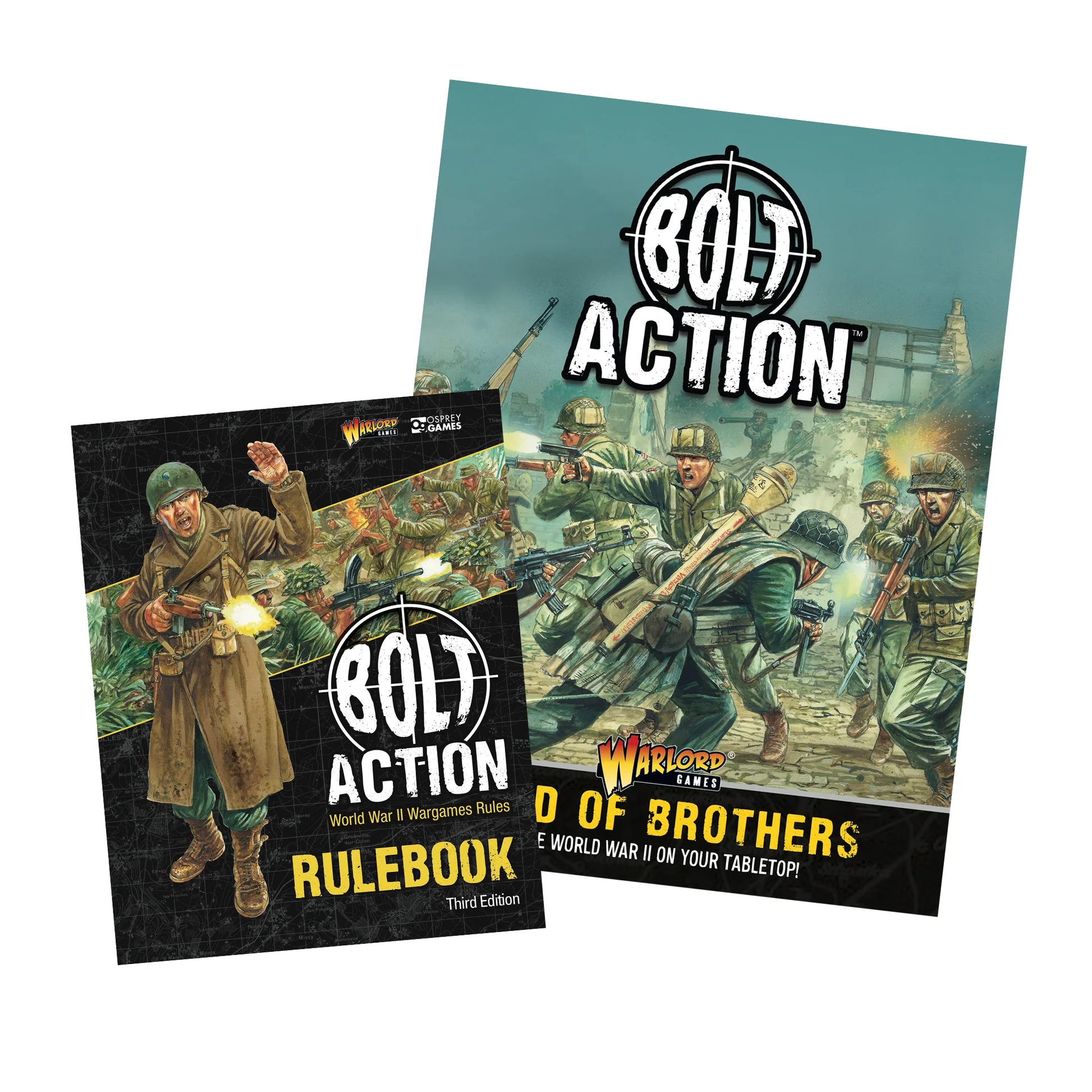 Książki zasad - Rulebook A5 i Band of Brothers Field Manual