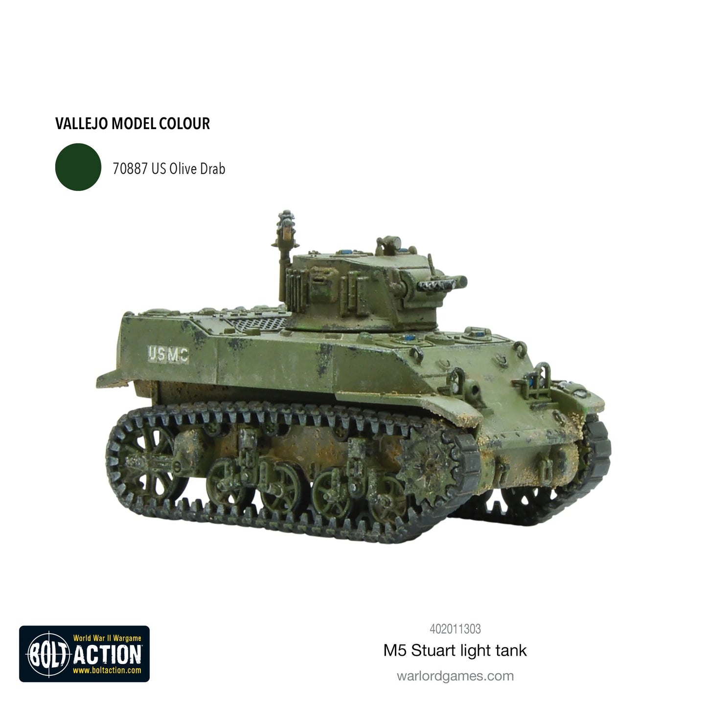 M5 Stuart E7-7 flamethrower USMC z miotaczem ognia