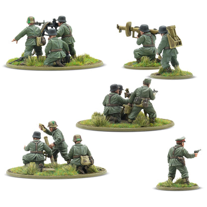 Warlord Games Cross of Iron – pudełko German Grenadiers Starter Army Bolt Action z ilustracją całej armii na okładce 28mm