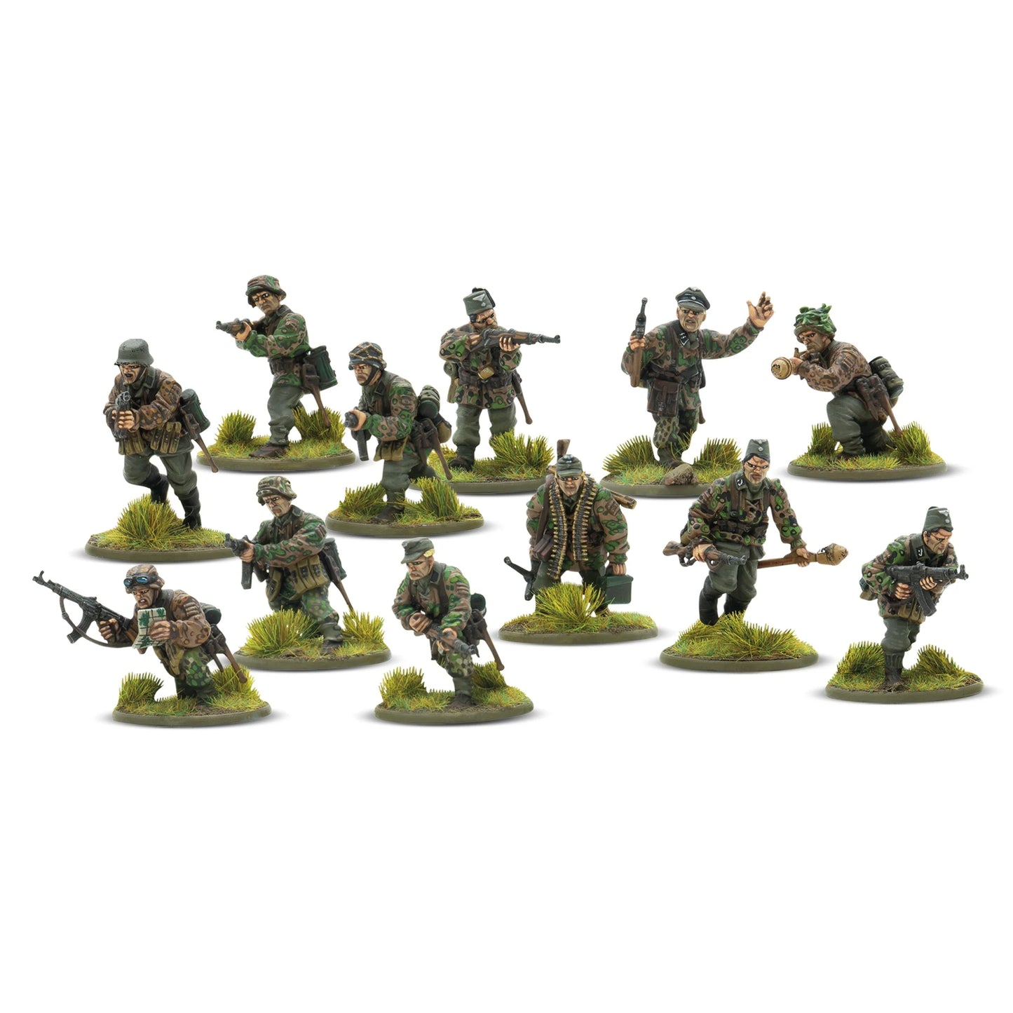 Warlord Games The Reich's Praetorians – Sd.Kfz. 251/10 półgąsienicowy dowódcy z działkiem 37mm, kamuflaż piaskowy 28mm Bolt Action