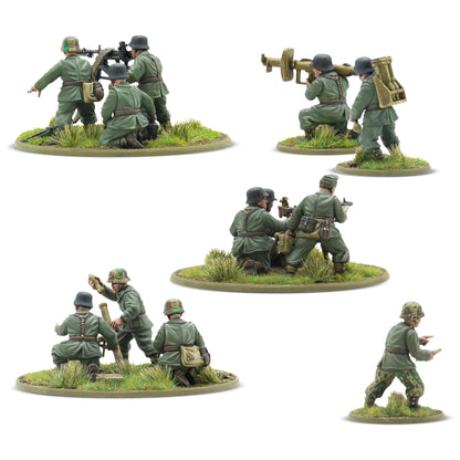 Warlord Games The Reich's Praetorians – pudełko Waffen-SS Starter Army Bolt Action z ilustracją armii na okładce 28mm