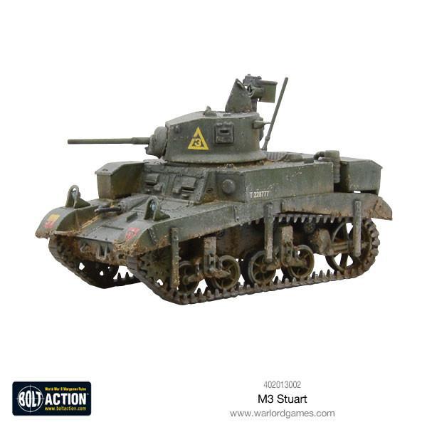 M3 Stuart British Army z weathering błoto