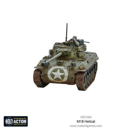M18 Hellcat US Army z załogantem i 50 Cal