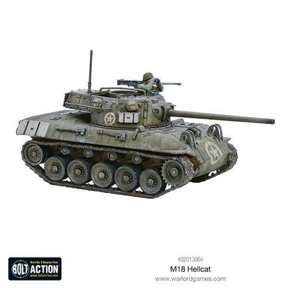 M18 Hellcat z załogantem przy 50 Cal i anteną