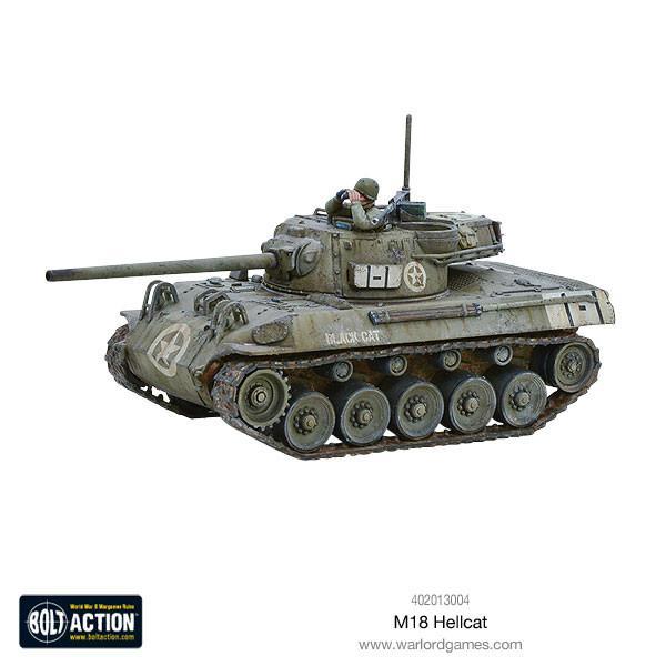 M18 Hellcat z załogantem widok z boku z weathering