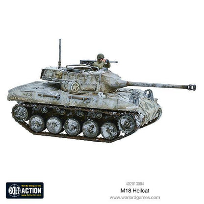 M18 Hellcat kamuflaż zimowy z weathering śnieg i błoto