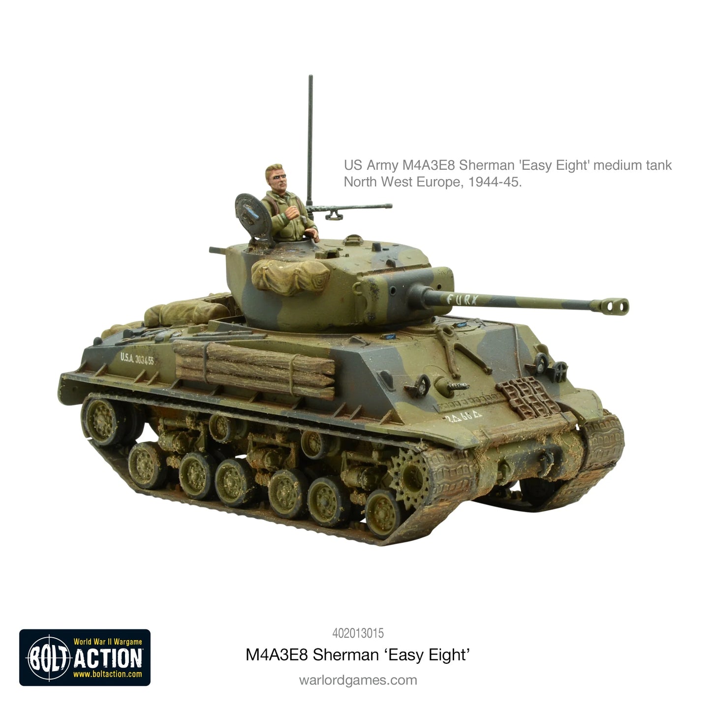 M4A3E8 Easy Eight z załogantem i HVSS