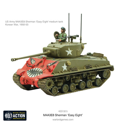 M4A3E8 Easy Eight Korean War z pługiem shark mouth