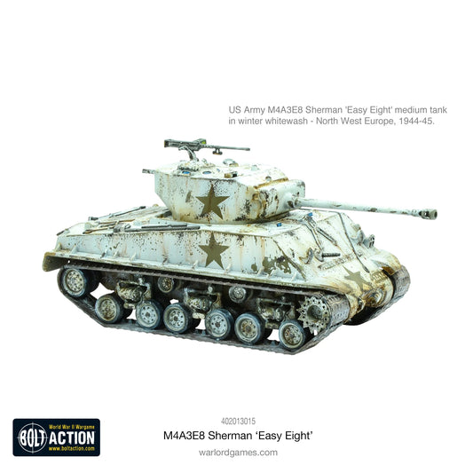 M4A3E8 Easy Eight kamuflaż zimowy whitewash