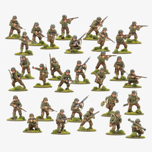 30 elitarnych Rangers w różnych pozach bojowych
