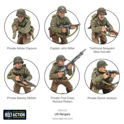 6 Rangers - postacie z Saving Private Ryan