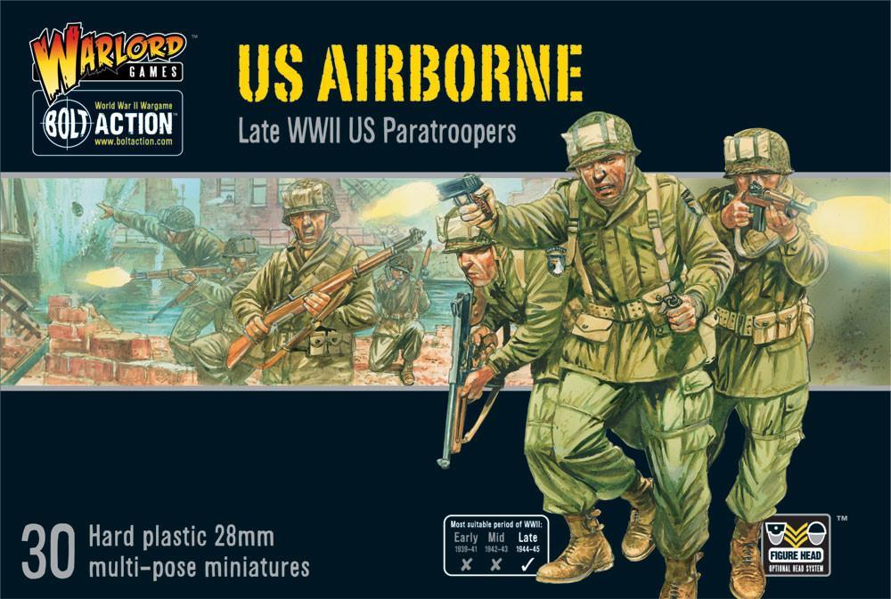Pudełko US Airborne Late WWII z grafiką Market Garden