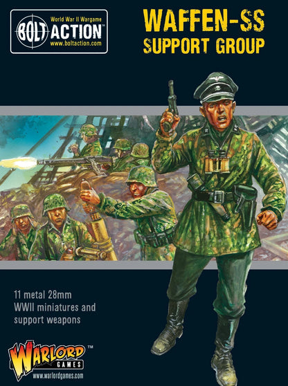 Waffen-SS Support Group Bolt Action 28mm – pudełko front, 402212107