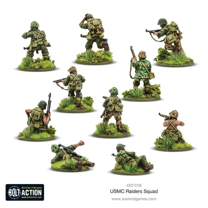 10 Marine Raiders - widok z tyłu z lekkim wyposażeniem specjalnym