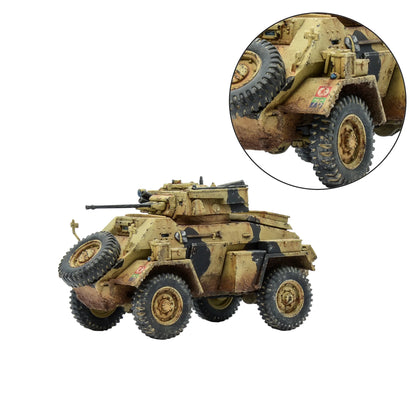 Pojazd Humber Mk II British 8th Army w kamuflażu pustynnym