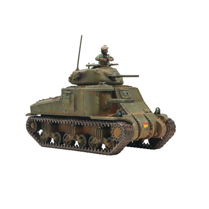 Warlord Games Ayo Gorkhali! Gurkha Starter Army – zespół MMG: 3 figurki obsługi Gurków przy ciężkim karabinie maszynowym Vickers na podstawie, widok z tyłu 28mm Bolt Action