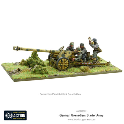 Pak 40 75mm z 4-osobową obsługą