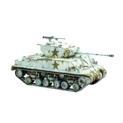 Sherman M4A3E8 Easy Eight z armatą 76mm i białymi gwiazdami
