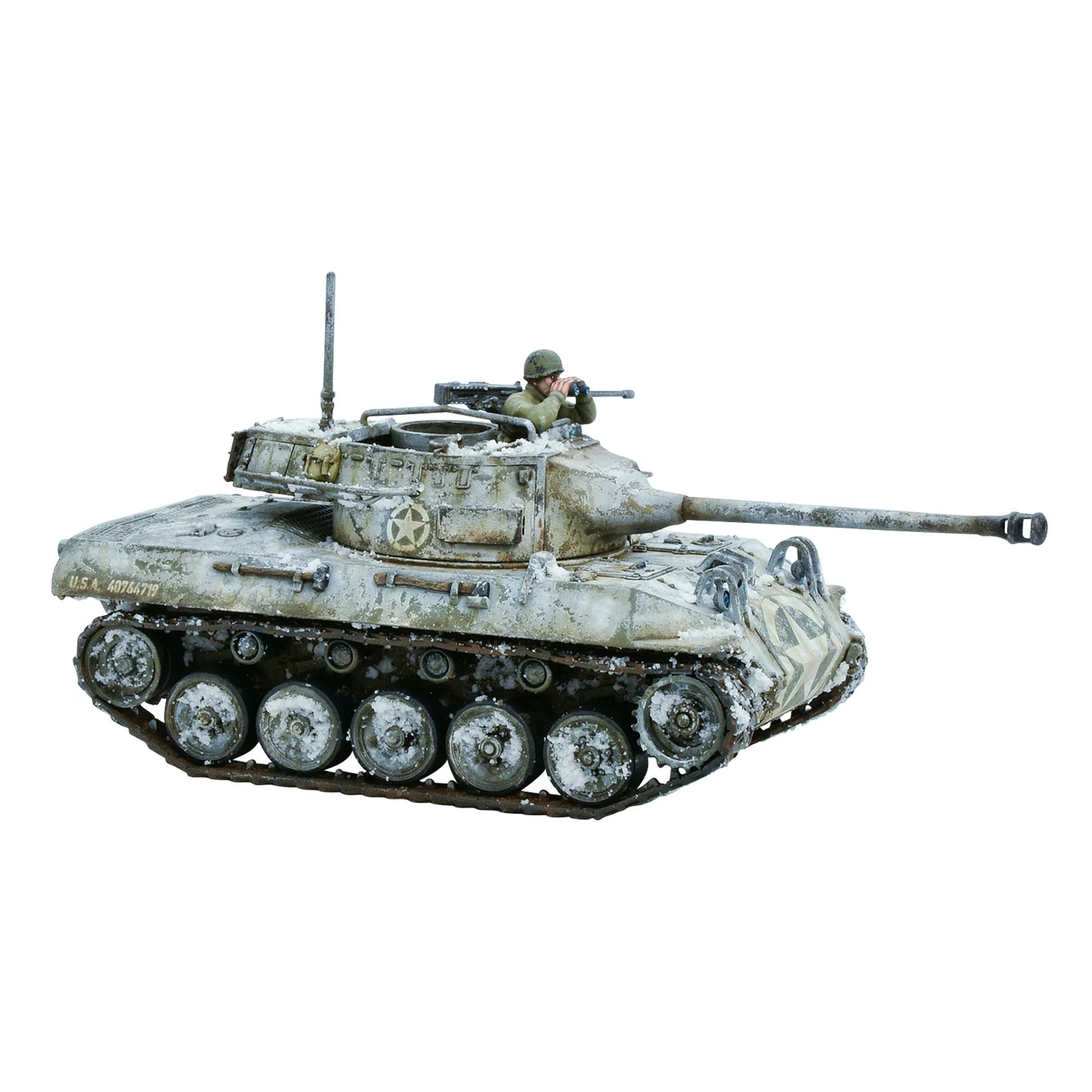 M18 Hellcat z otwartą wieżyczką i napisem USA 40T4478