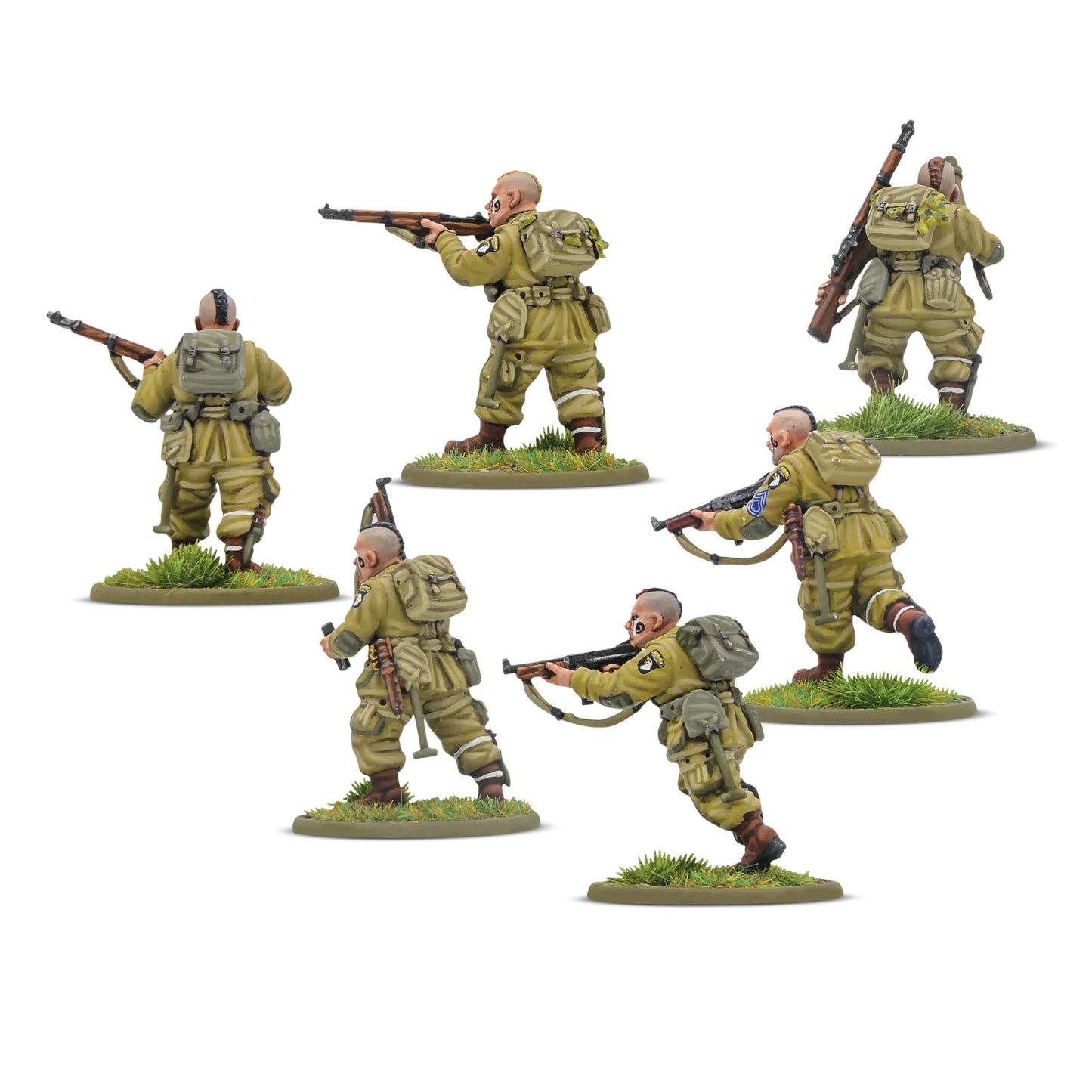 6 spadochroniarzy Pathfinder - widok z tyłu
