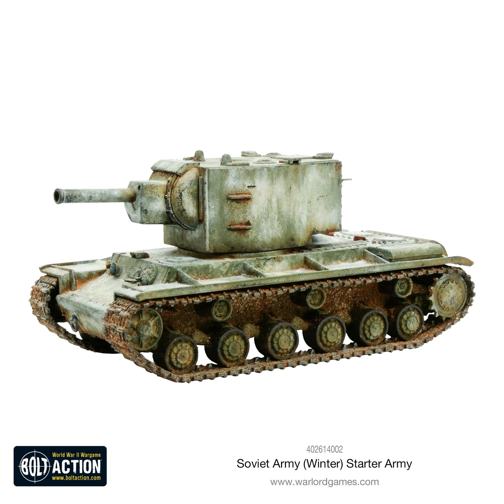 KV-2 z masywną wieżą i haubicą 152mm