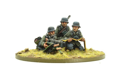 Zespół MG34 MMG z taśmą amunicyjną