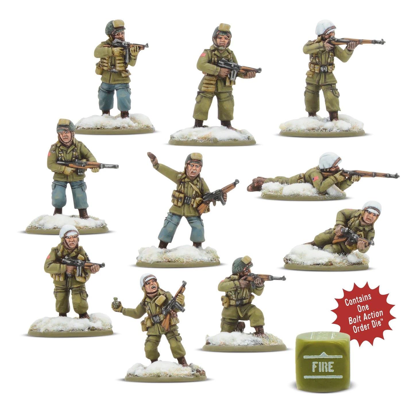 10 Pathfinders z wyposażeniem specjalistycznym + kostka rozkazu