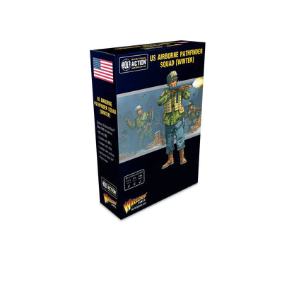 Warlord Games US Airborne Pathfinder Squad (Winter) – oryginalne opakowanie zestawu 10 Pathfinders, Bolt Action

