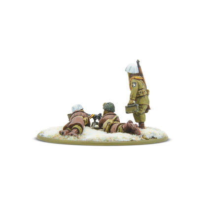 US Airborne Winter .30 Cal MMG Team Bolt Action 28mm - obsługa z tyłu, zima, 403213101