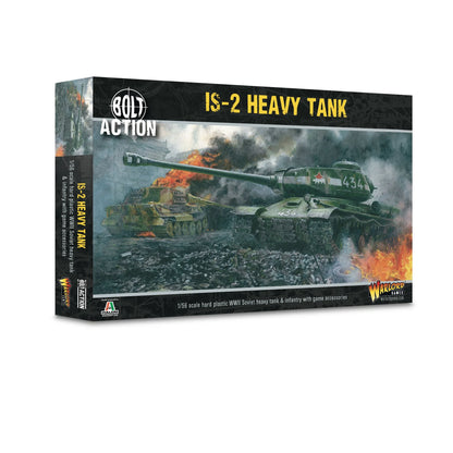 IS-2 Heavy Tank - Bolt Action 28mm - pudełko IS-2 vs Tiger scena bitewna 434 infantry Tank Riders 1/56 scale Italeri - Warlord Games