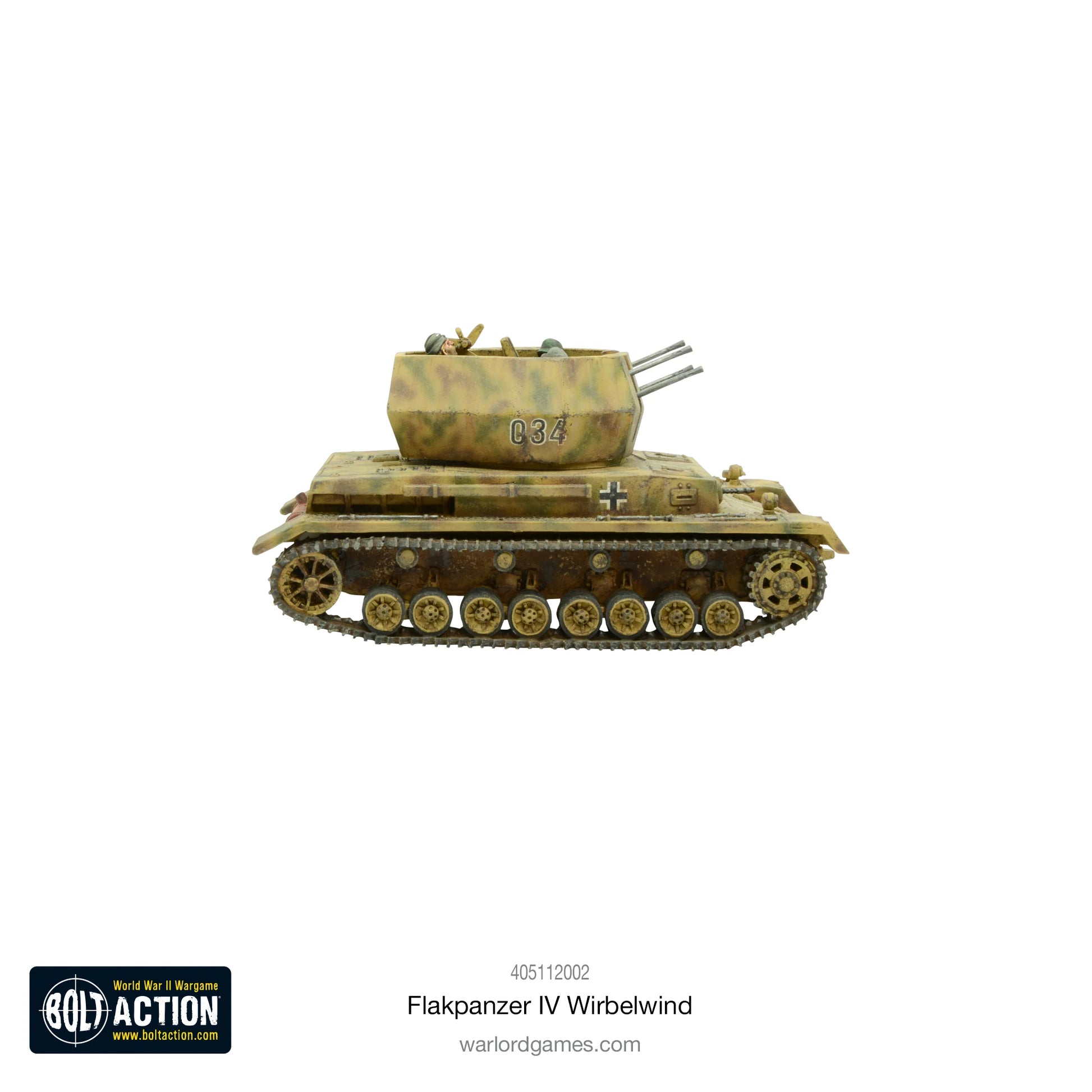Flakpanzer IV Wirbelwind Bolt Action 28mm – widok z prawej, 405112002