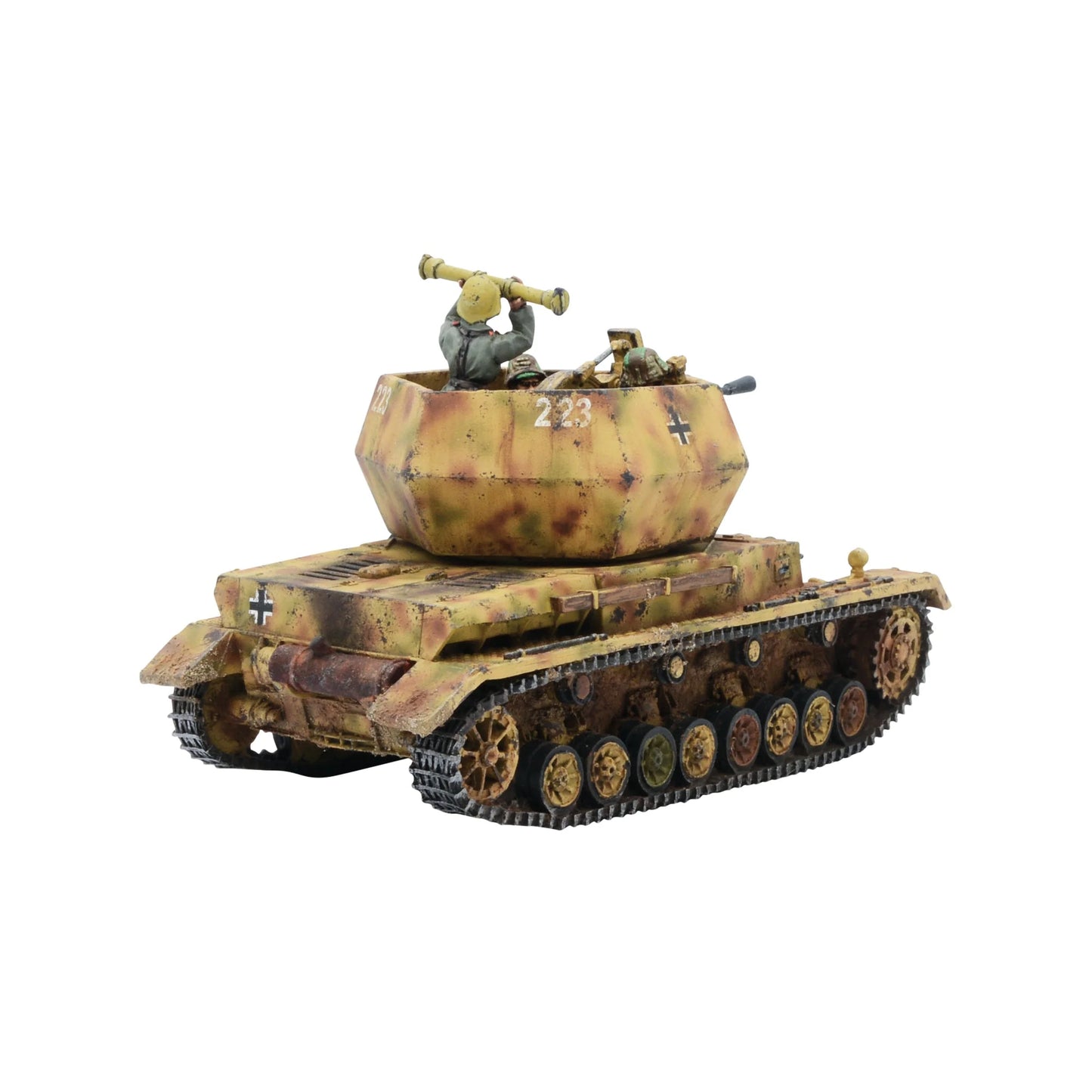 Flakpanzer IV Ostwind Bolt Action 28mm – widok z lewej tył, 405112010